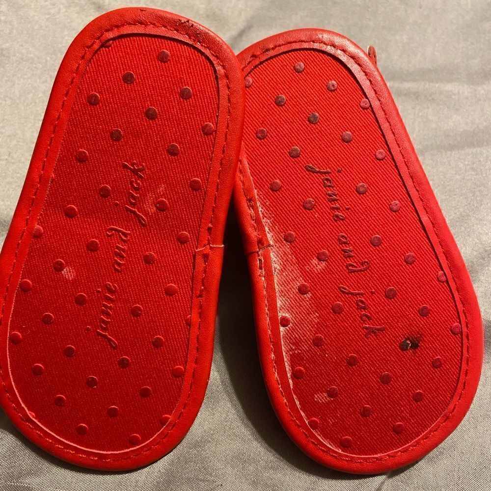 Janie and Jack 12-18 Month Red Sandals